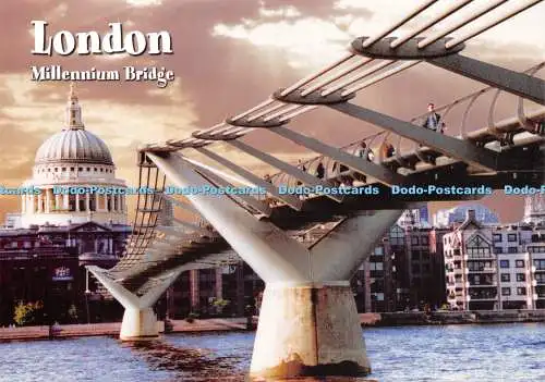 D023369 London. Millennium Bridge. Storti Edizioni. Doug Young. Thomas Benacci