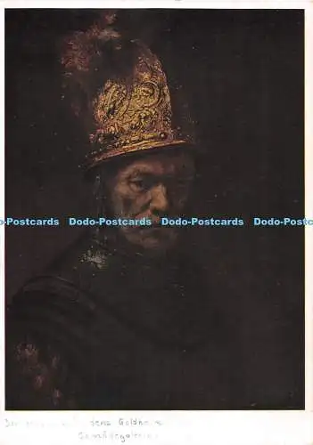 D023406 Staatliche Museen zu Berlin. Gemaldegalerie. Rembrandt. Der Mann mit de