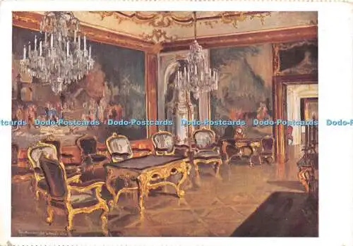 D023411 Schloss Schönbrunn. Wien. Gobelin Wandteppichzimmer. Ernst Müller. C. Ange