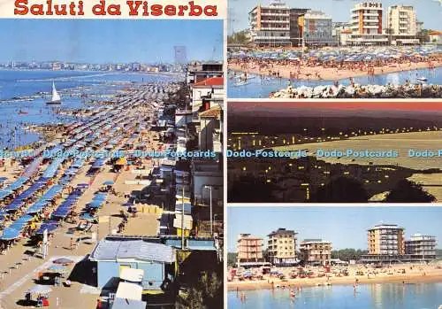 D023571 Saluti da Viserba. Pama. 1972. Multi View