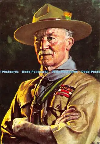 D023613 Lord Baden Powell of Gilwell nach einem Gemälde von David Jagger. 1929. Dixo