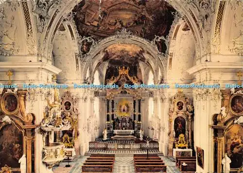 D023634 Innsbruck. Tirol. Die Basilika Wilten. Unsere Liebe Frau von den vier Poster.