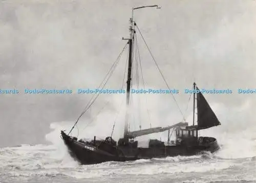 D023701 Visserijmuseum. Westhavenkade 53 54. Vlaardingen foto van de KW 66 Aaltj