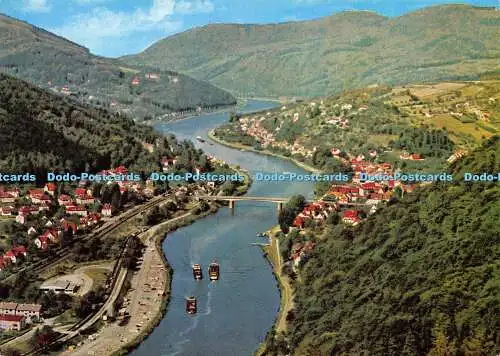 D023832 Neckartal bei Heidelberg. Schlierbach. Aue. Ziegelhausen. Edmund von Kon