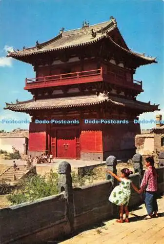 D034005 Samantabhadra Pavillon. Shan hua Kloster. Kin 1115 1234 A. D. Wen Wu P