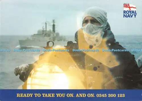 D034194 Ready to take you on and on. Royal Navy. Boomerang Media