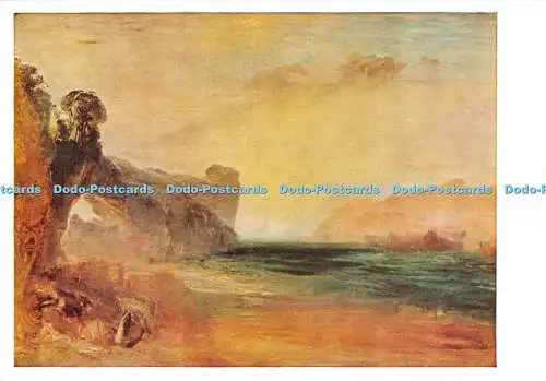 D034247 J. M. W. Turner. Rocky Bay mit Figuren. Tate Gallery. 1989. Glatzenbildung und