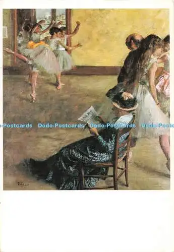 D034264 Edgar Hilaire Germain Degas. Französisch 1834 1917. Die Ballettklasse um 1878