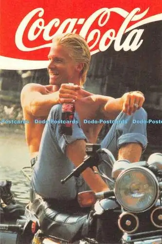 D034412 Genießen Sie Coca Cola und Cola. 1988. Postkarte