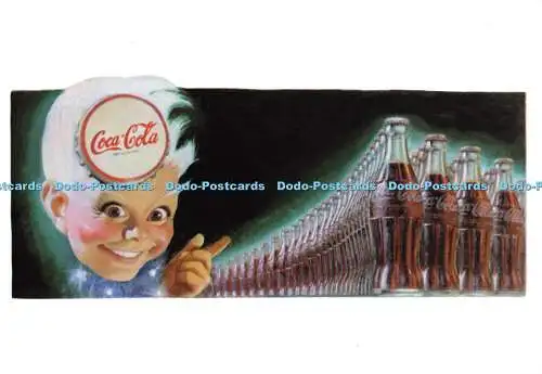 D034414 Postkarten der Marke Cola. Coca Cola Company. 2399. Sundblom. Original Öl 19