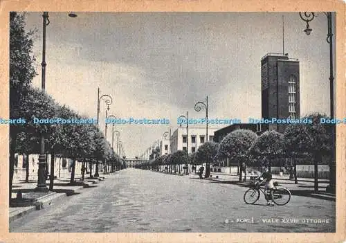 D034450 6. Forli. Viale XXVIII Ottobre. Righini. Forli. Rotante