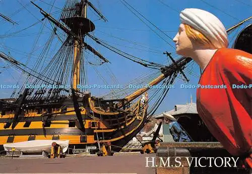 D034474 H.M.S. Victory. 1778 gestartet. First Rate Ship of the Line Montage