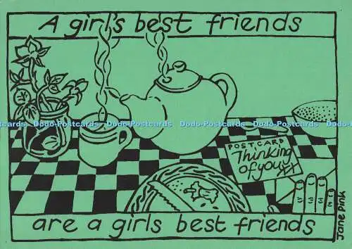 D034486 Die besten Freunde eines Mädchens sind die besten Freunde eines Mädchens. Jane Pink. Heuschrecke