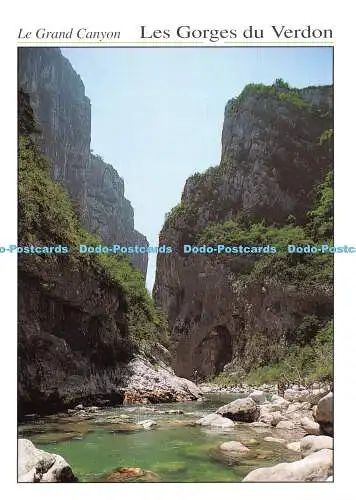 D035174 Le Grand Canyon. Les Gorges du Verdon. Le Point Sublime. Ste PEC. Modele