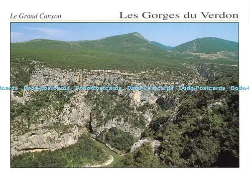 D035175 Le Grand Canyon. Les Gorges du Verdon. Les Balcons de la Mescla. Ste PEC