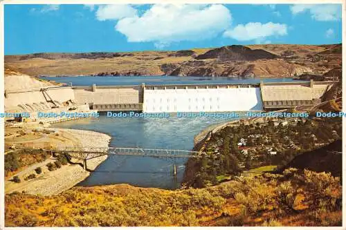 D035760 Grand Coulee Dam von Crown Point. Die weltweit größte Betonkonstruktion.