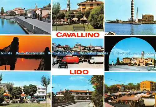 D035794 Cavallino Lido. Parken. Meer. Cal. 70. Ediz. Mag. ni. Favalli. Garami Milan