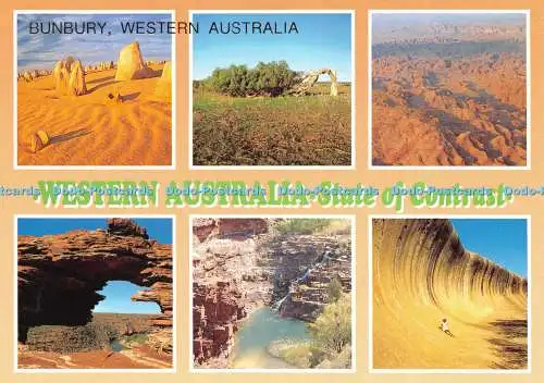 D035839 Western Australia. Zustand des Kontrasts. Bunbury. Western Australia. Der Pi