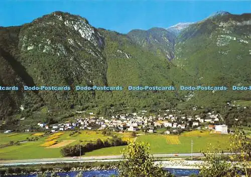 D035850 Lumino. Ti. Sulla Strada S. Bernardino. Edizione Engelberger. Nr. 8319