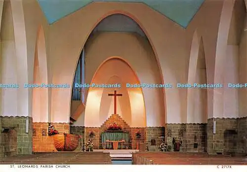 D035950 Pfarrkirche St. Leonards. Richter. Postkarte