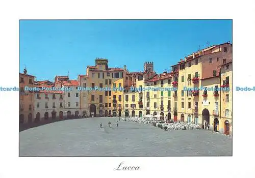 D070115 Lucca. Amphitheaterplatz. Gielle. Siena. Santori. Italcards. La Fotome