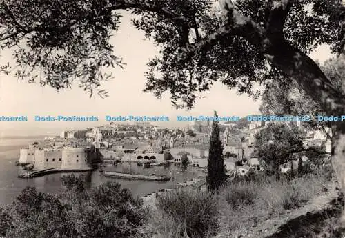 D070125 Dubrovnik. Panorama. Crno bela fotografija Izrada. Zadruzne knjige