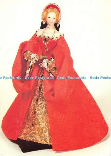 D067445 Victoria and Albert Museum. Modell von Prinzessin Elisabeth I. Designed und