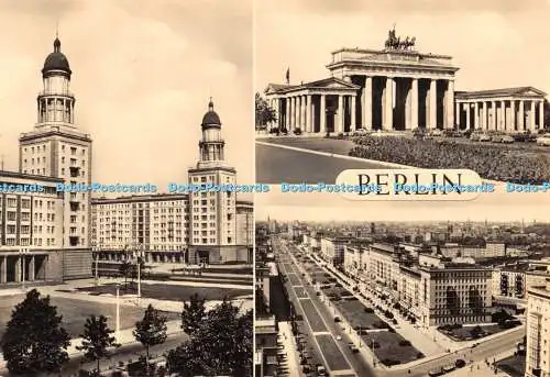 D068938 Berlin. Brandenburger Tor. Gebr. Garloff KG. Magdeburg. Multi View