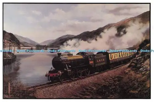 D067472 Rückkehr in die Highlands. Finesse. Eisenbahnserie. Nr. 10. B. J. Freeman