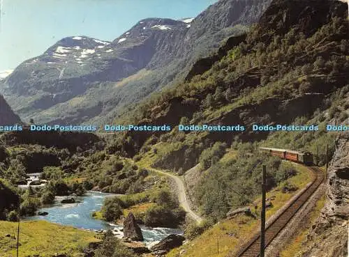 D068952 Norge. Flamsbanen. Sogn. Norwegen. Die Flammenbahn. Sogn. Normann. N 8 33