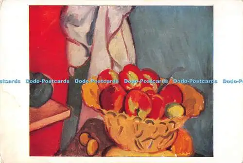 D062119 Tate Gallery. Pfirsiche. Matthew Smith. T.G. Card No. 49. Henry Stone