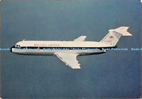 D067529 Britische United One Eleven Jet-Flugzeuge fliegen regelmäßig nach Westafrika. J.