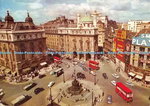 D065506 Piccadilly Circus London. The Photographic Greeting Card Co. Natural Col