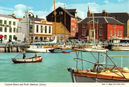 D069084 Dorset. Custom House und Poole Harbour. Donner und Clayden. John Hinde.