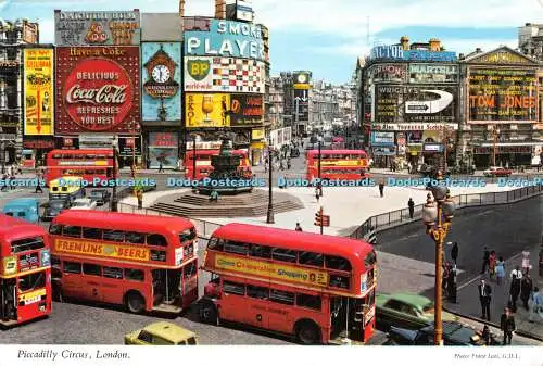 D069116 London. Piccadilly Circus. John Hinde. Franz Lazi. G.D.L. 1971