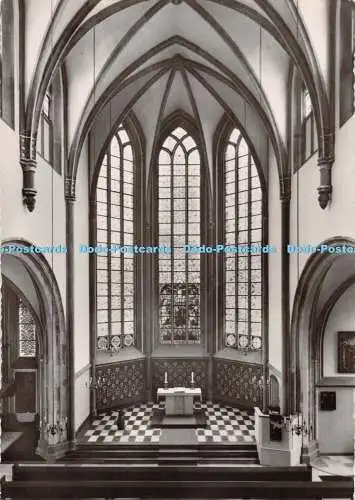 D062329 Köln a.Rh. Antoniterkirche. Innenaufnahme. Suhwold Verlag. Nr. 54. E.S