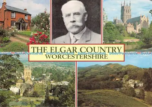 D070442 The Elgar Country. Worcestershire. Lachs. 1999. Multi View