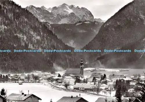 D069193 Wintersportort Inzell. Obb. Blick zur Reiteralpe. Sepp Kehr. RP