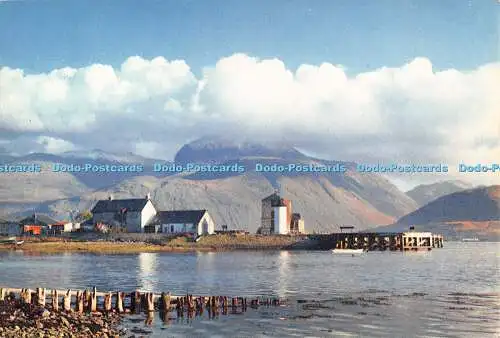 D070483 Ben Nevis. Großbritanniens höchster Berg vom Caledonian Canal aus gesehen. Corp