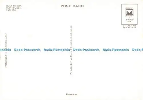 D070501 Suffolk. Blythburgh. Heilige Dreifaltigkeit. E. T. W. Dennis. Fotofarbe. Ford Je