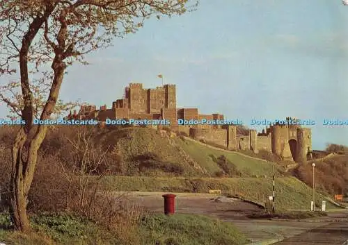 D070687 Kent. Dover Castle. Blick von Nordwesten mit Bergfried und Constable Gate. C