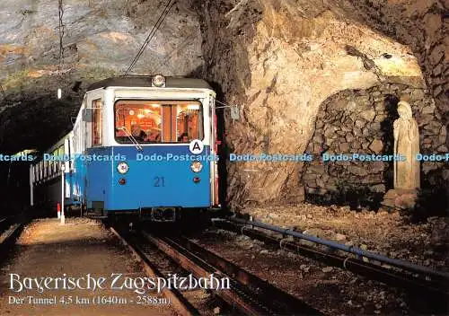 D069481 Zugspitze. 2962 m. hochster Berg Deutschlands Bayerische Zugspitzbahn im