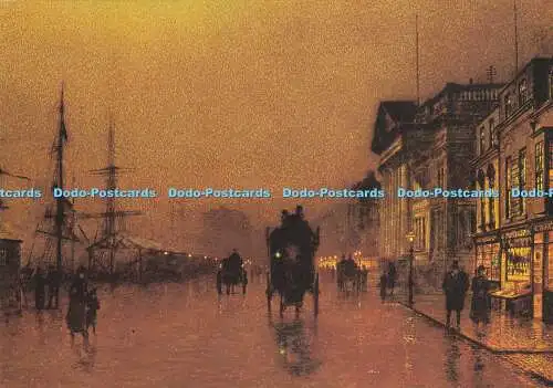 D068120 Liverpool Docks von Moonlight. Michael Danny Gallery. London. Atkinson Gr