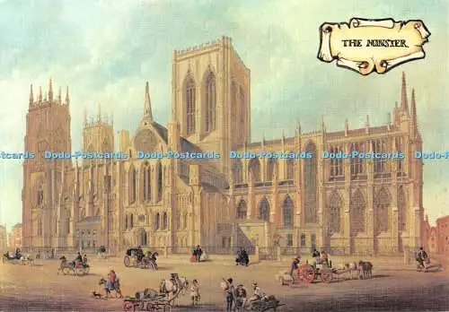 D069592 Das Münster. Bild geliefert von York City Art Gallery. Fotopräzision.