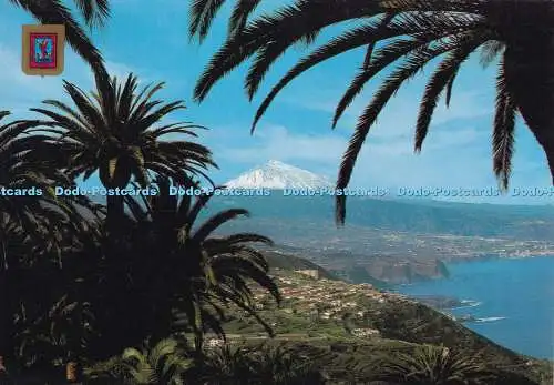 D068140 Nr. 22. Teneriffa. Nordküste der Insel mit dem Teide. Armando Pere