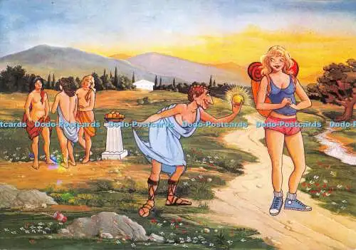 D066151 Griechische Mythologie. Die drei Grazien. Sotiris Toumbis