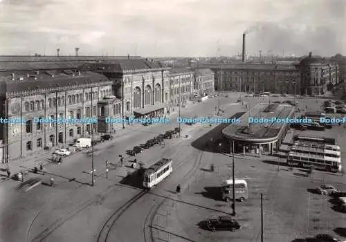 D069681 Straßburg. Bas. Rhin. La Gare Centrale. X. Lechner. Anct. Felix Luib. R