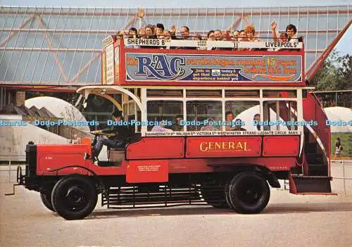 D066187 England. Beaulieu. National Motor Museum. Ein Nachbau eines 1912. London Ge