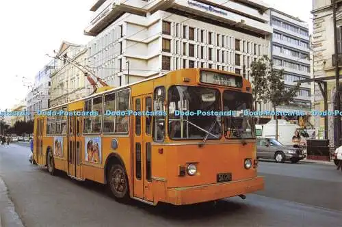 D066198 MTC. 146. Athen. Griechenland. Dieser Obus ZIU 682. wurde 1989 gebaut. Es