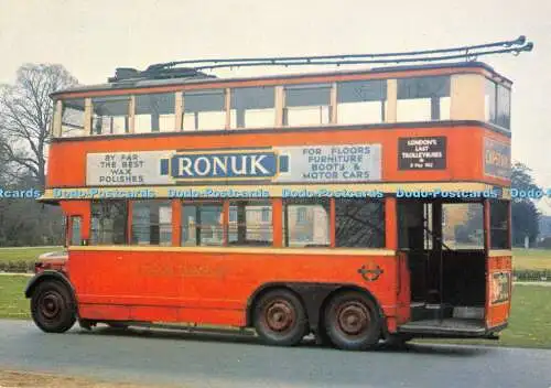 D066199 LUT Trolleybus Nr. 1. Diddler. London Transport Foto